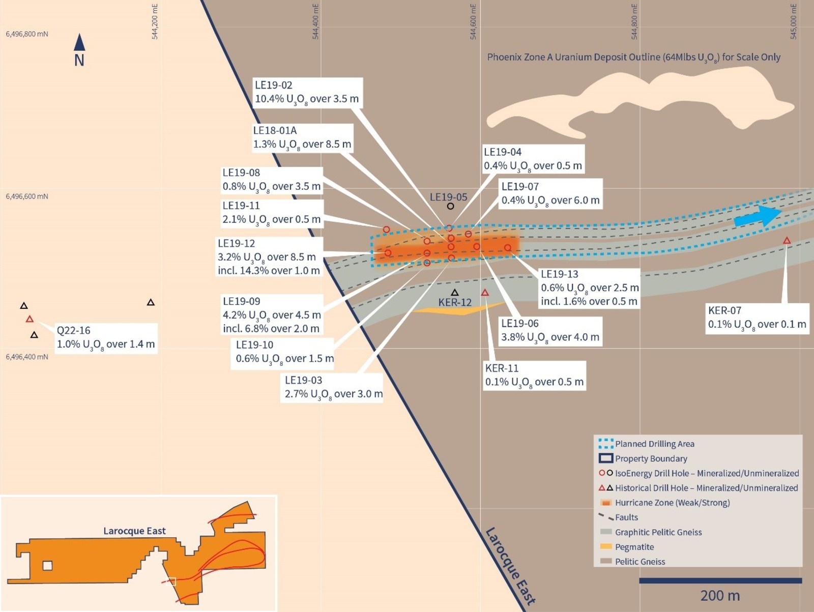 Figure 2 –Planned Summer Drilling Area