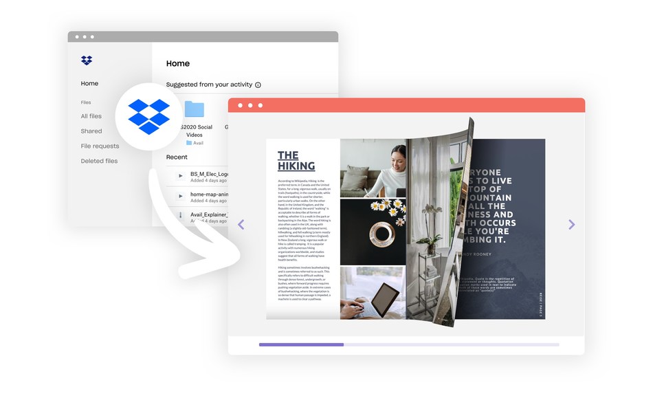 Issuu Partners with Dropbox 