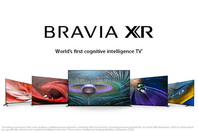 سونی از اولین تلویزیون های Bravia XR جهان با هوش شناختی رونمایی کرد