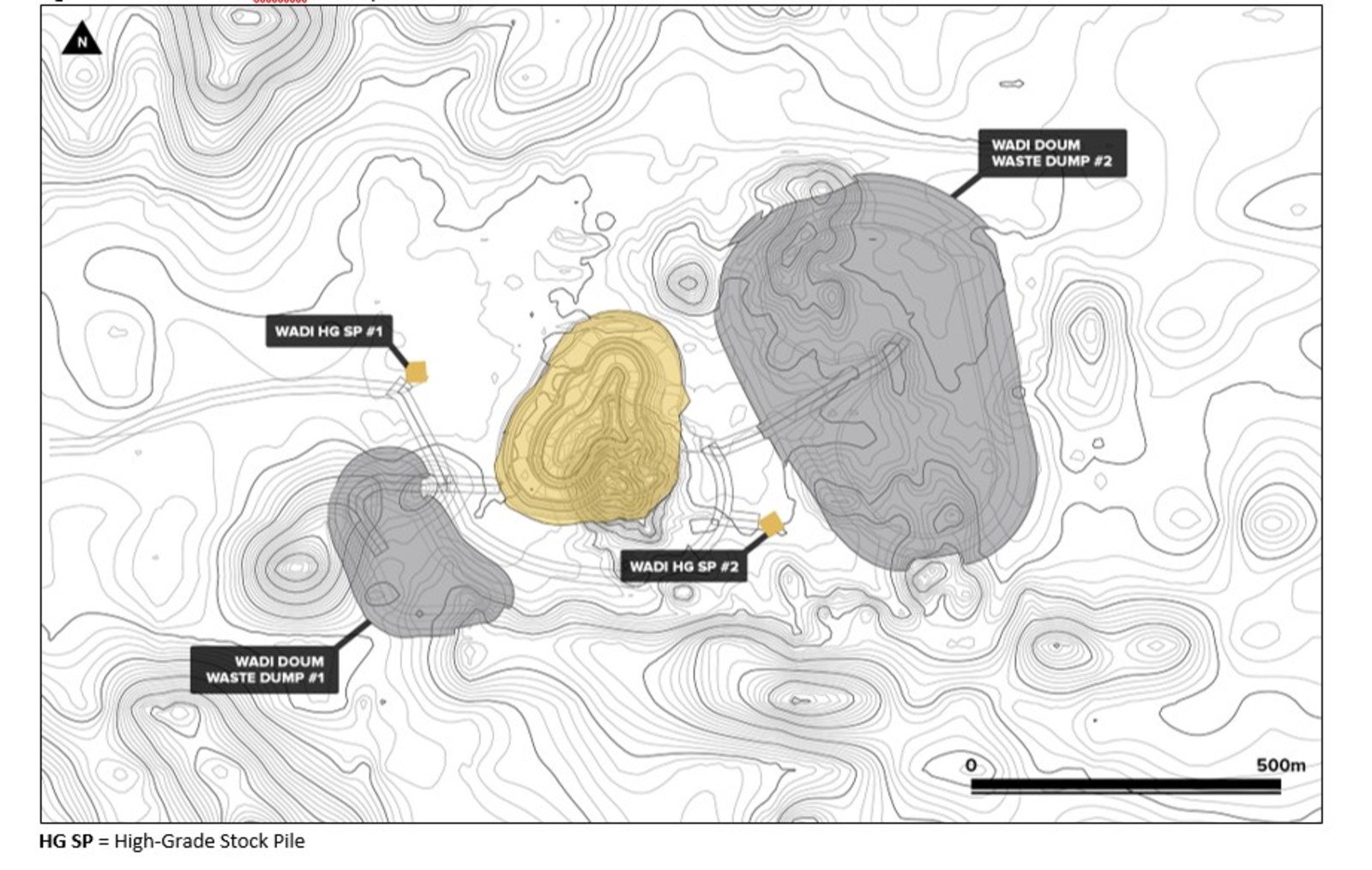 Figure 2: Block 14 Wadi Doum Site Layout