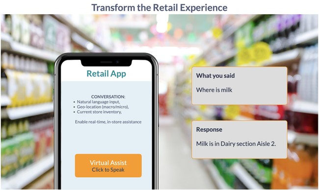 Onymos Conversation Voice User Interface