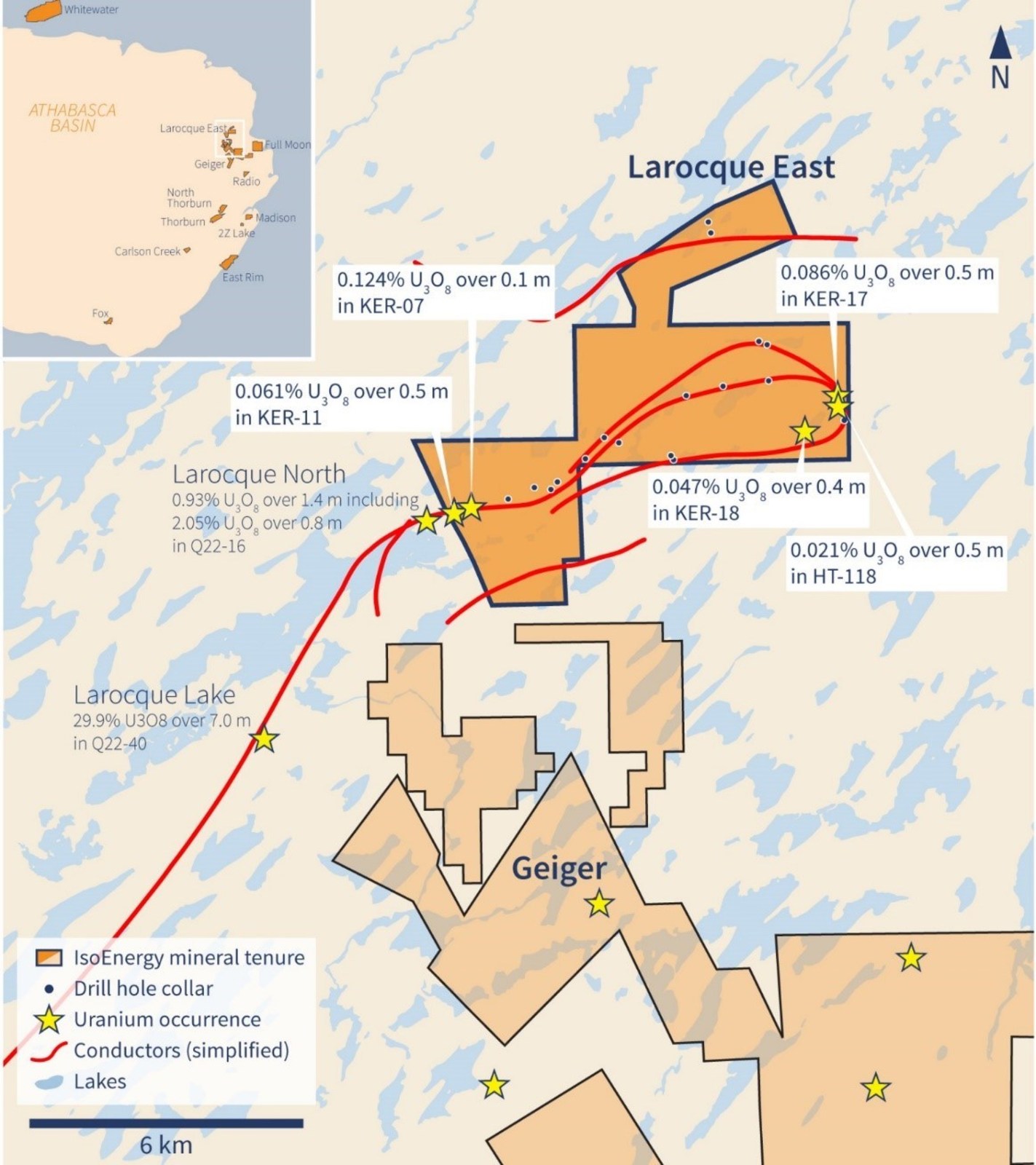 Figure 1 – Larocque East Property Map