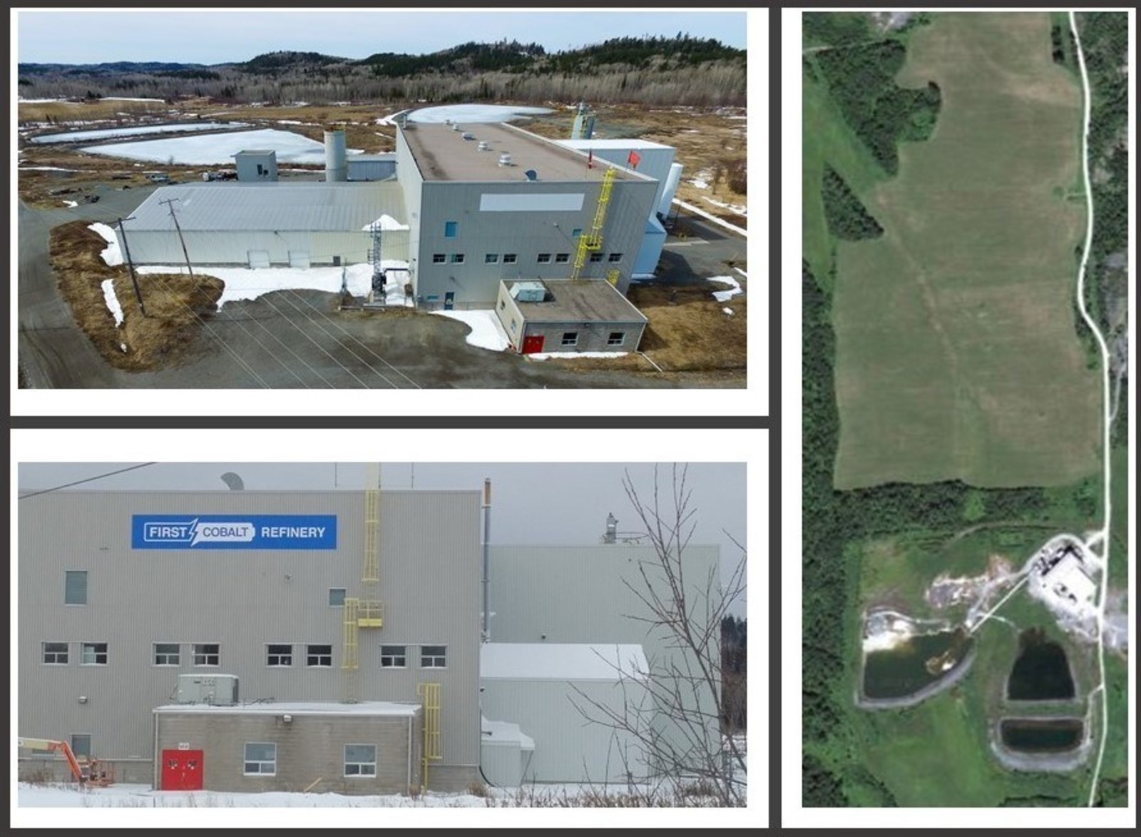 Image 3. Exterior and property footprint of the First Cobalt Refinery