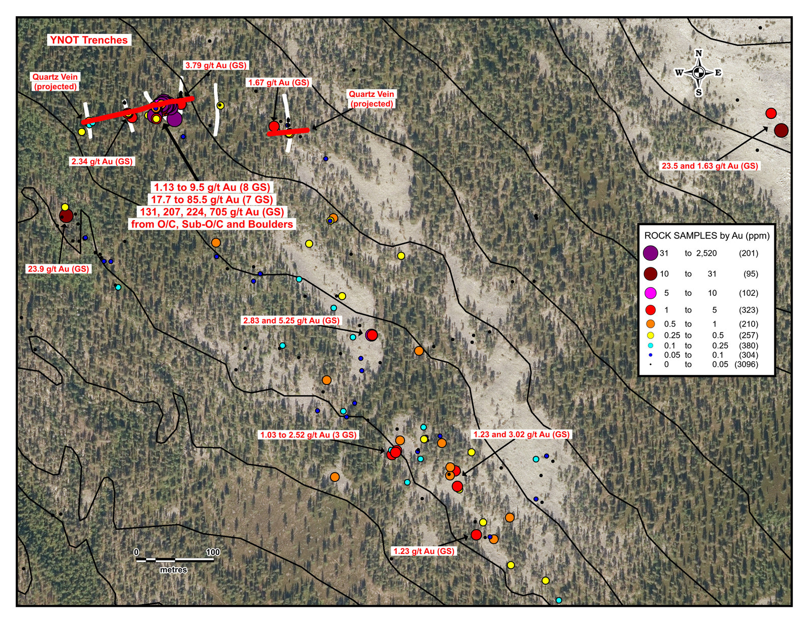 YNot Trench Area Map
