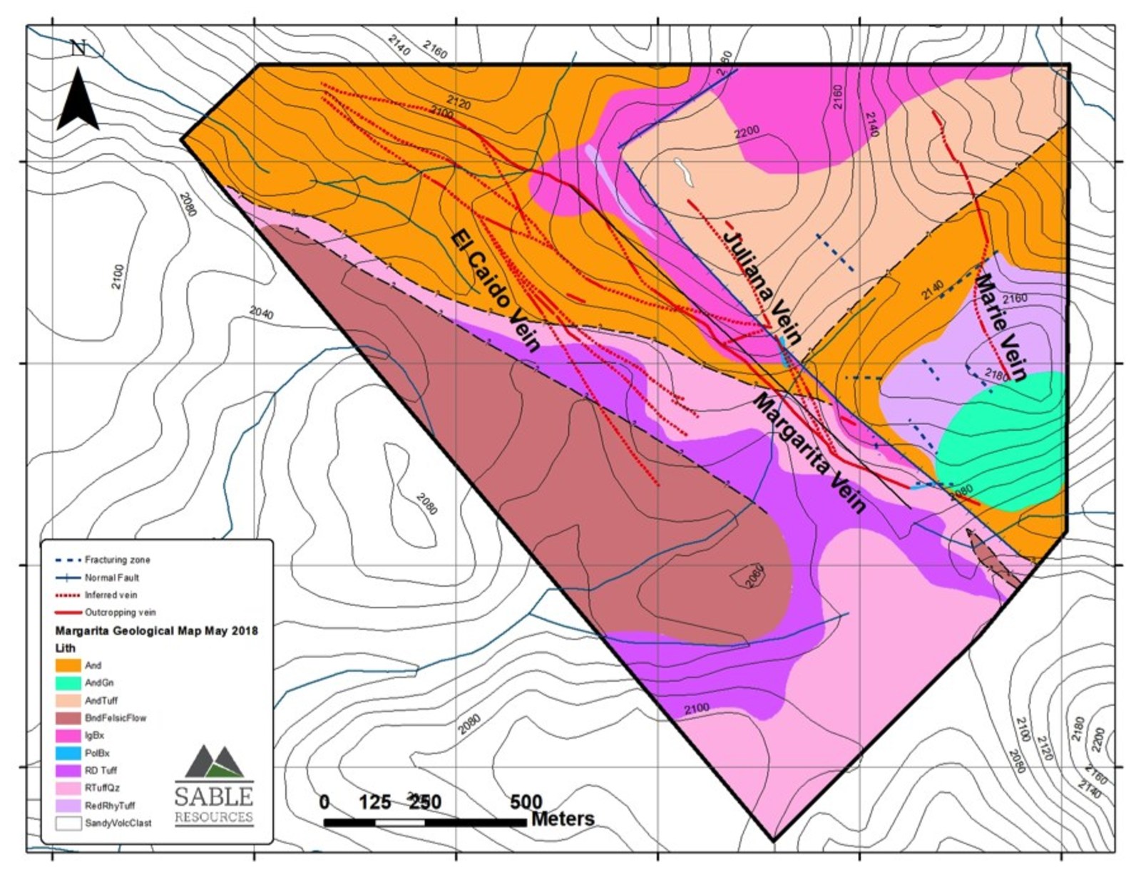 Margarita Geological Map