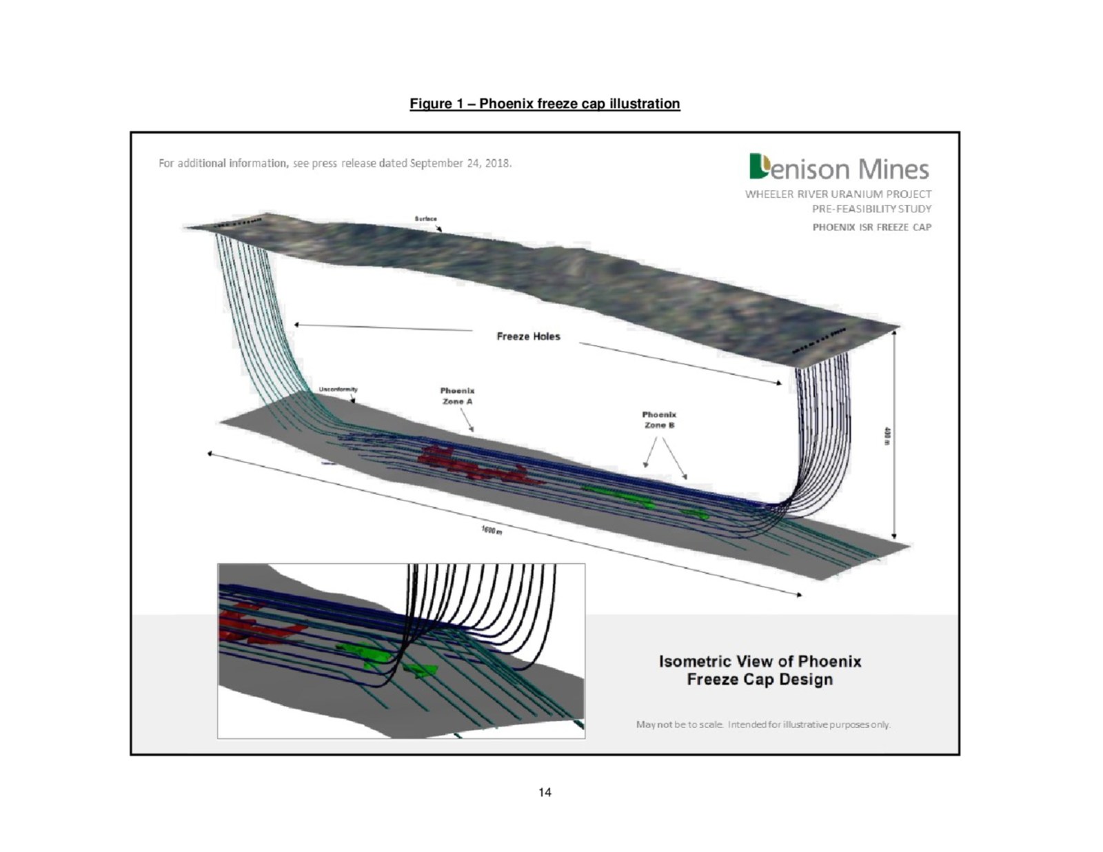 Figure 1 - Phoenix freeze cap illustration