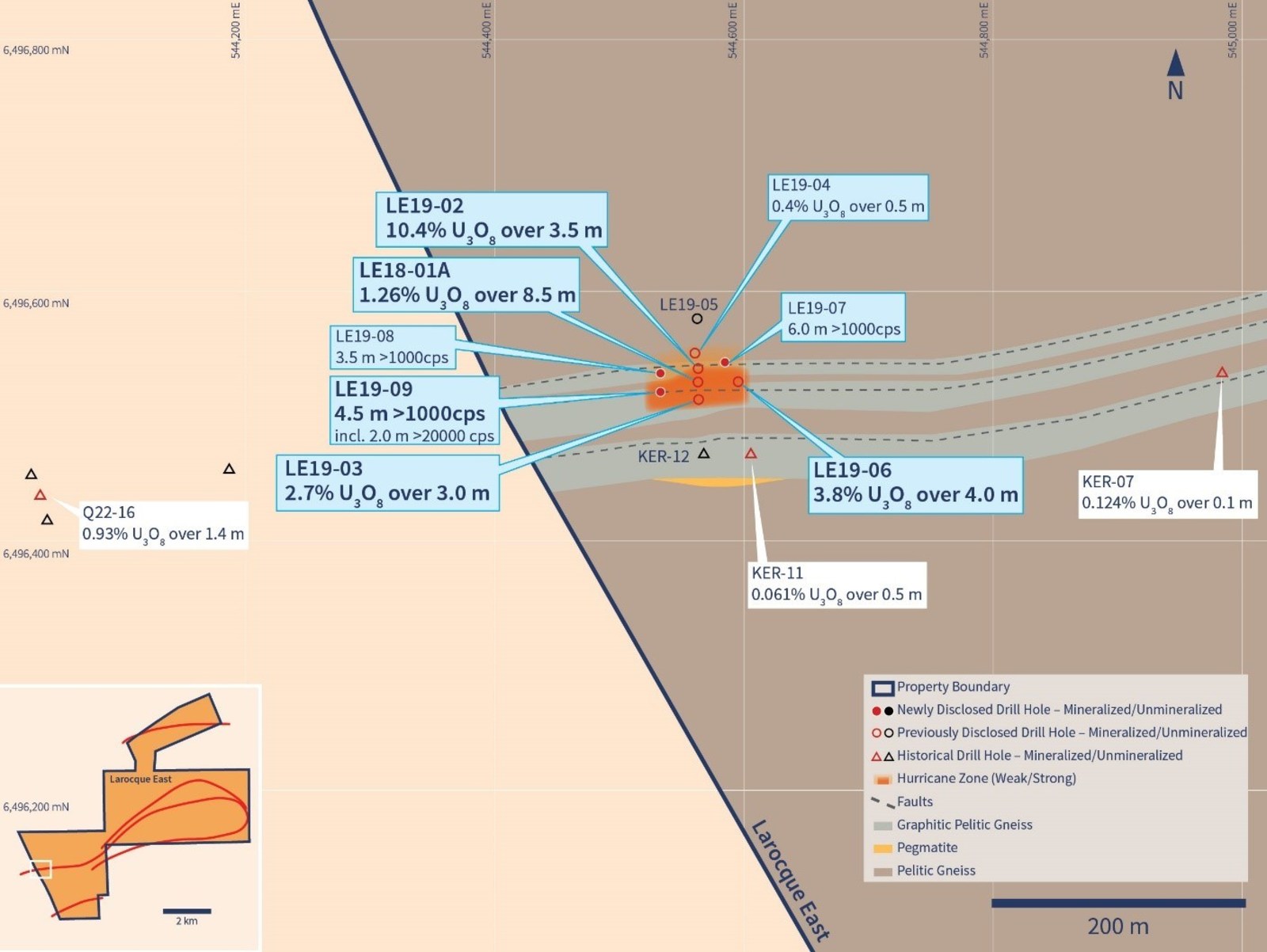 Figure 2 –Hurricane Zone Detailed Planview
