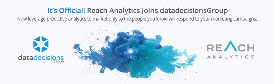 Data Decisions Group, a leading provider of data, research and marketing services, announced their acquisition of Reach Analytics, a predictive marketing technology startup in Silicon Valley.