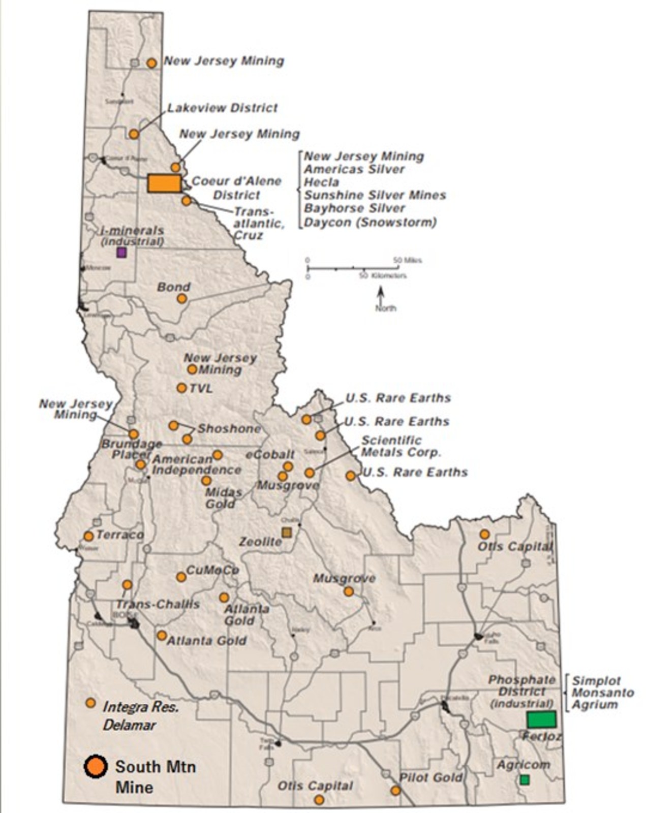 Figure 1. South Mountain Project Location Map