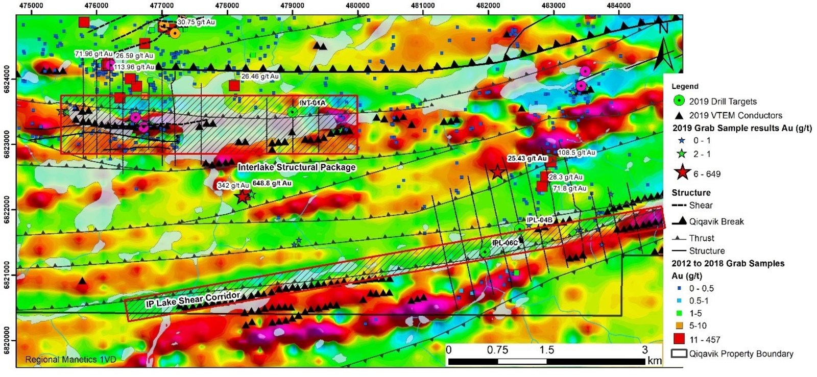 Figure 2: Interlake Structural Package and IP Lake Shear Corridor