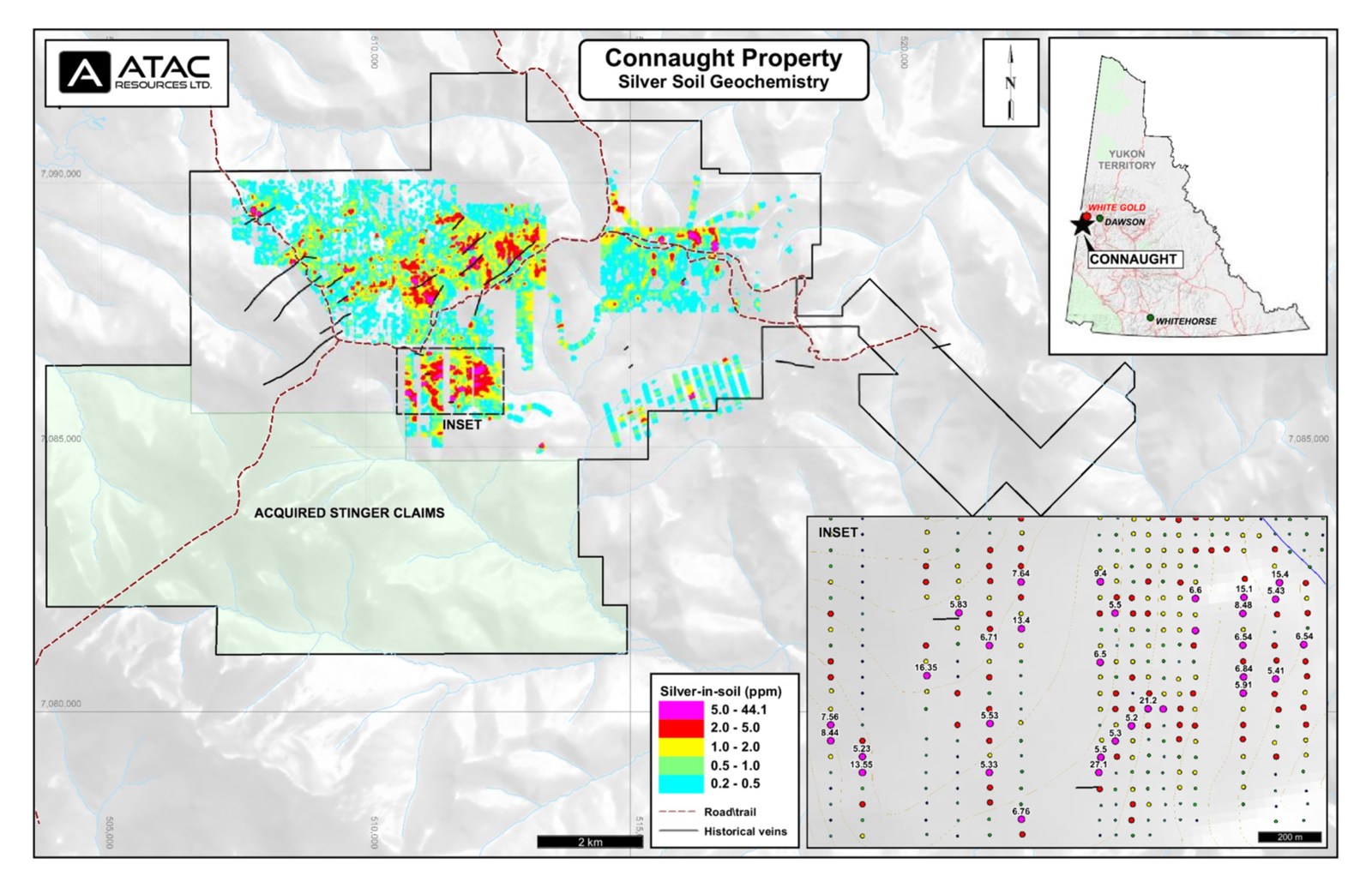 CN Property - Silver Soil Geochemistry