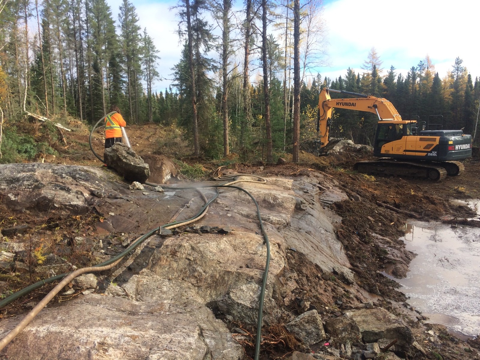 Recent trenching program contributed to upgraded resource estimate.